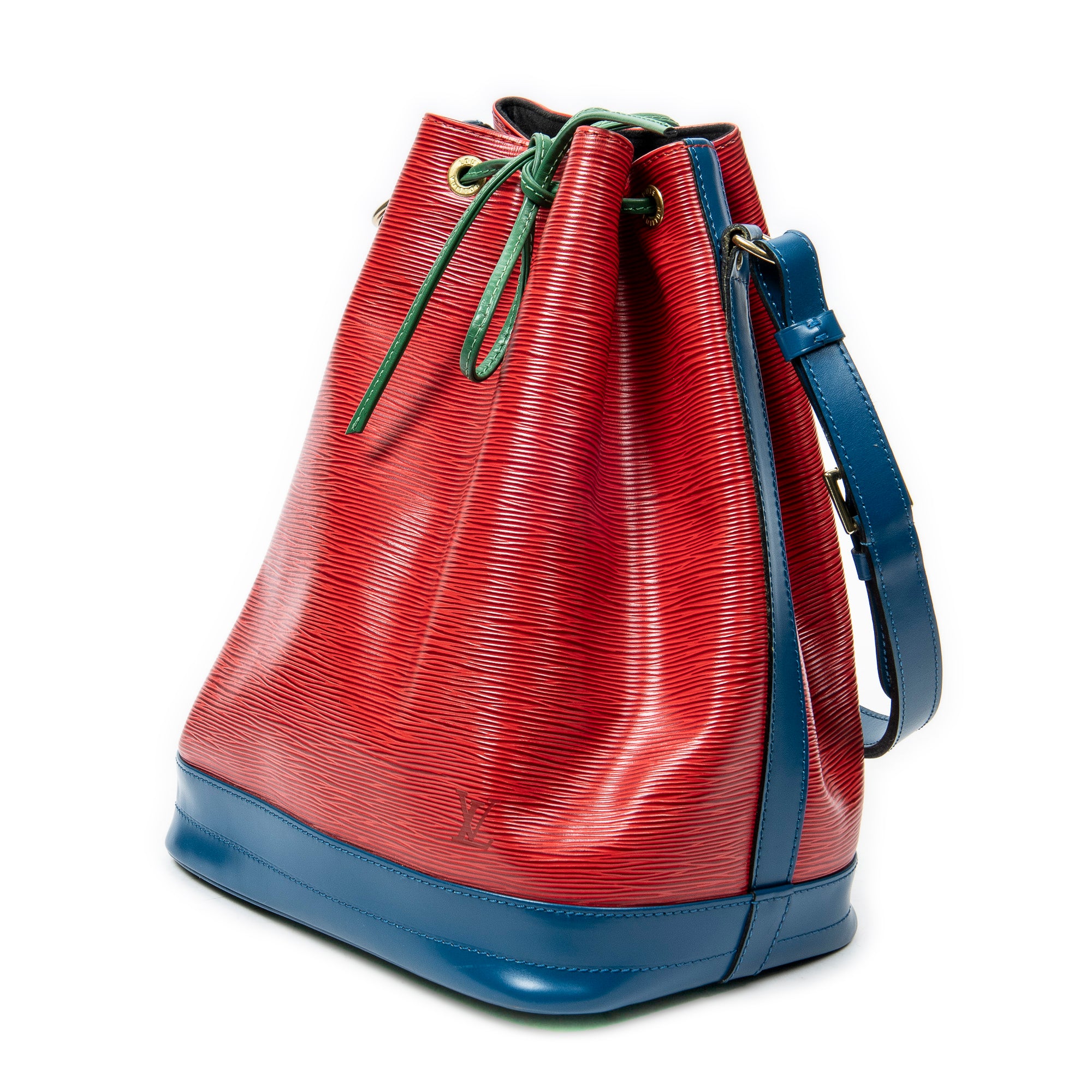 Shoulder Bag Noe Tricolor GM Red Epi