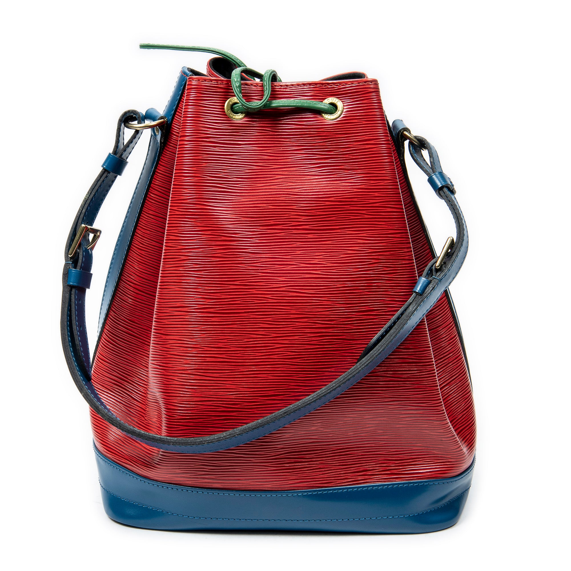 Shoulder Bag Noe Tricolor GM Red Epi