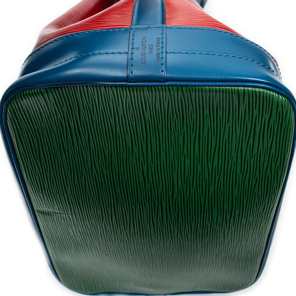 Shoulder Bag Noe Tricolor GM Red Epi