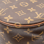 Handbag Papillon 30 Brown Monogram Canvas