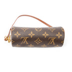Handbag Papillon 30 Brown Monogram Canvas