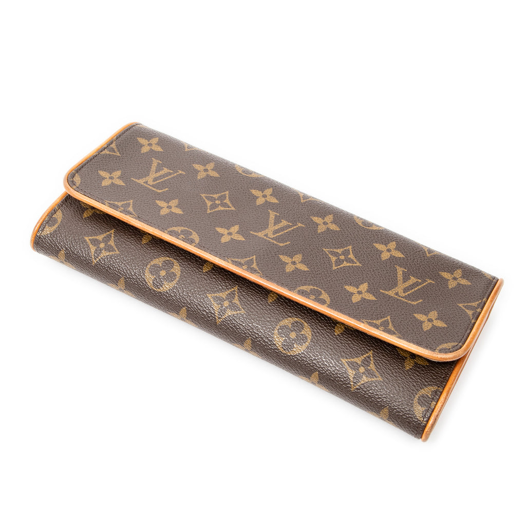 Shoulder Bag Twin GM Brown Monogram Canvas