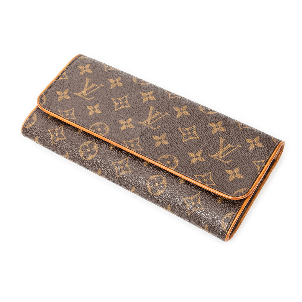 Shoulder Bag Twin GM Brown Monogram Canvas