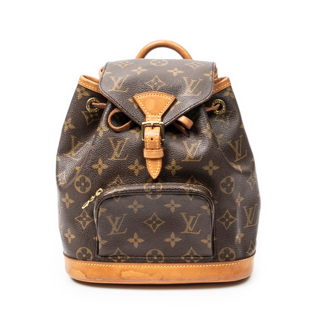 Backpack Montsouris PM Brown Monogram Canvas