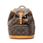 Backpack Montsouris PM Brown Monogram Canvas