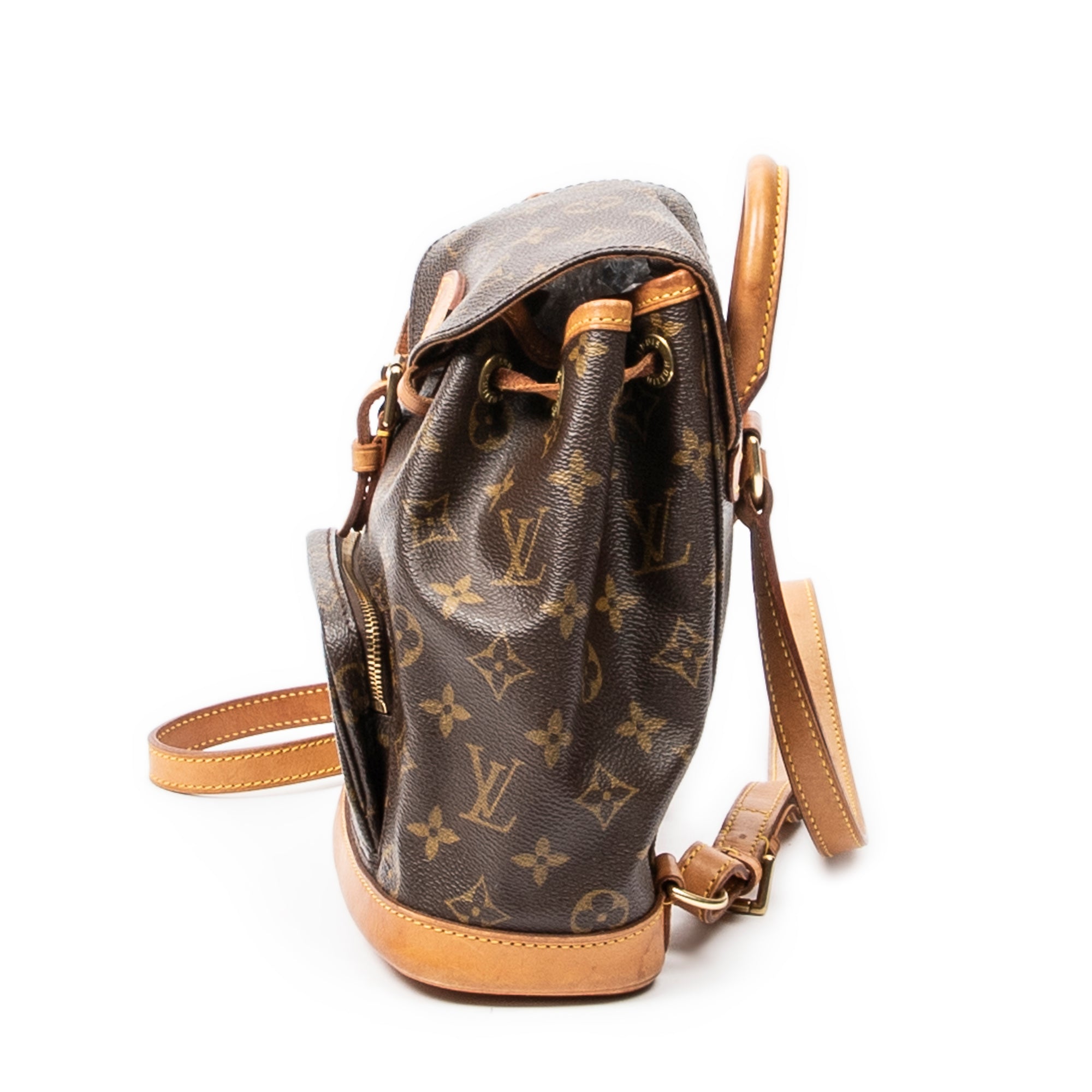 Backpack Montsouris PM Brown Monogram Canvas