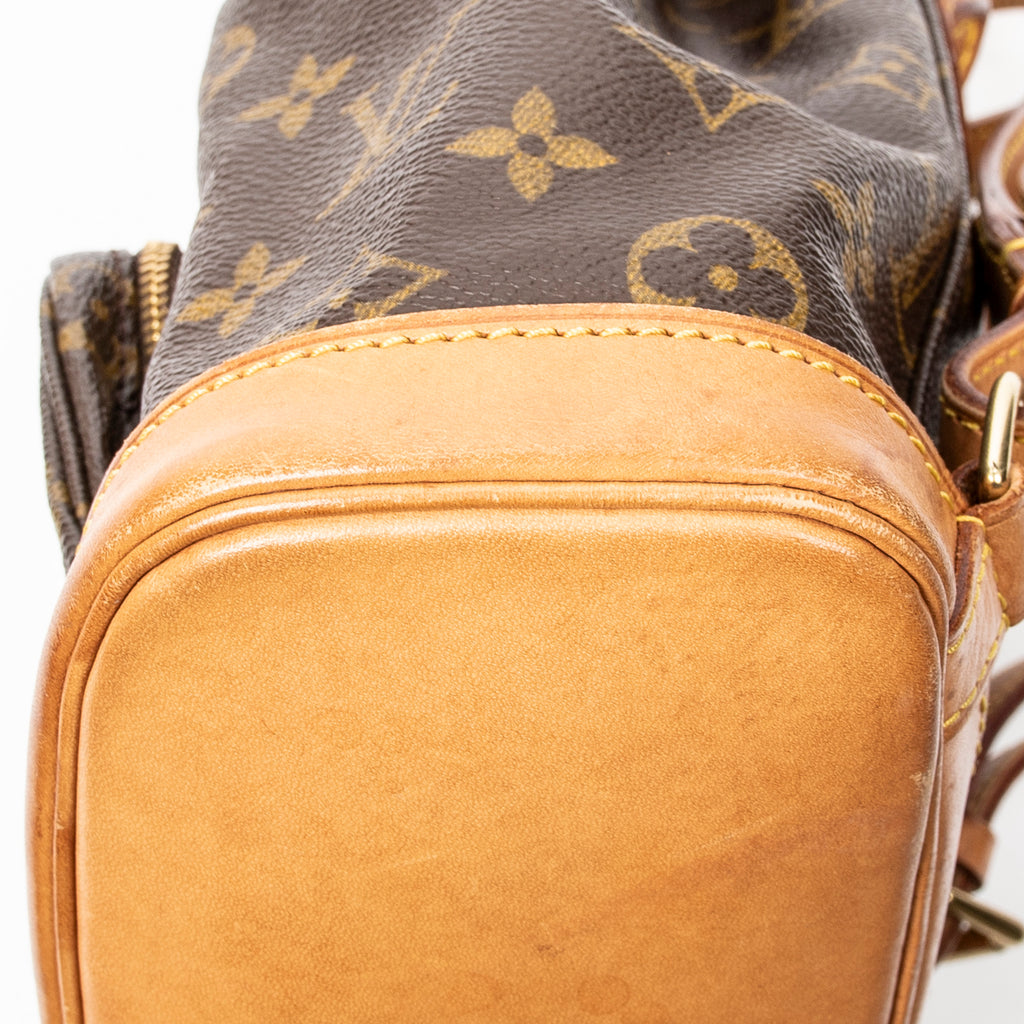 Backpack Montsouris PM Brown Monogram Canvas