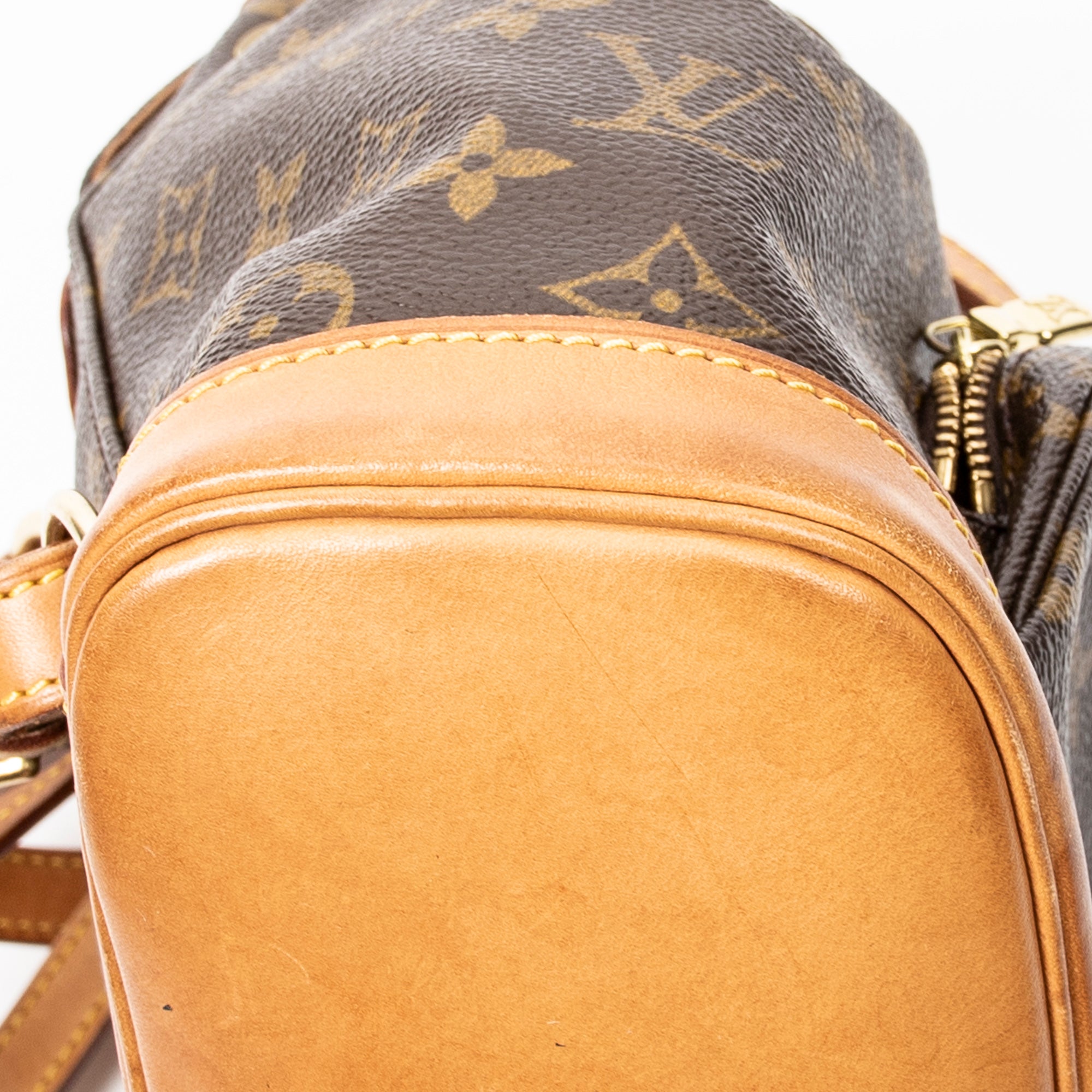 Backpack Montsouris PM Brown Monogram Canvas