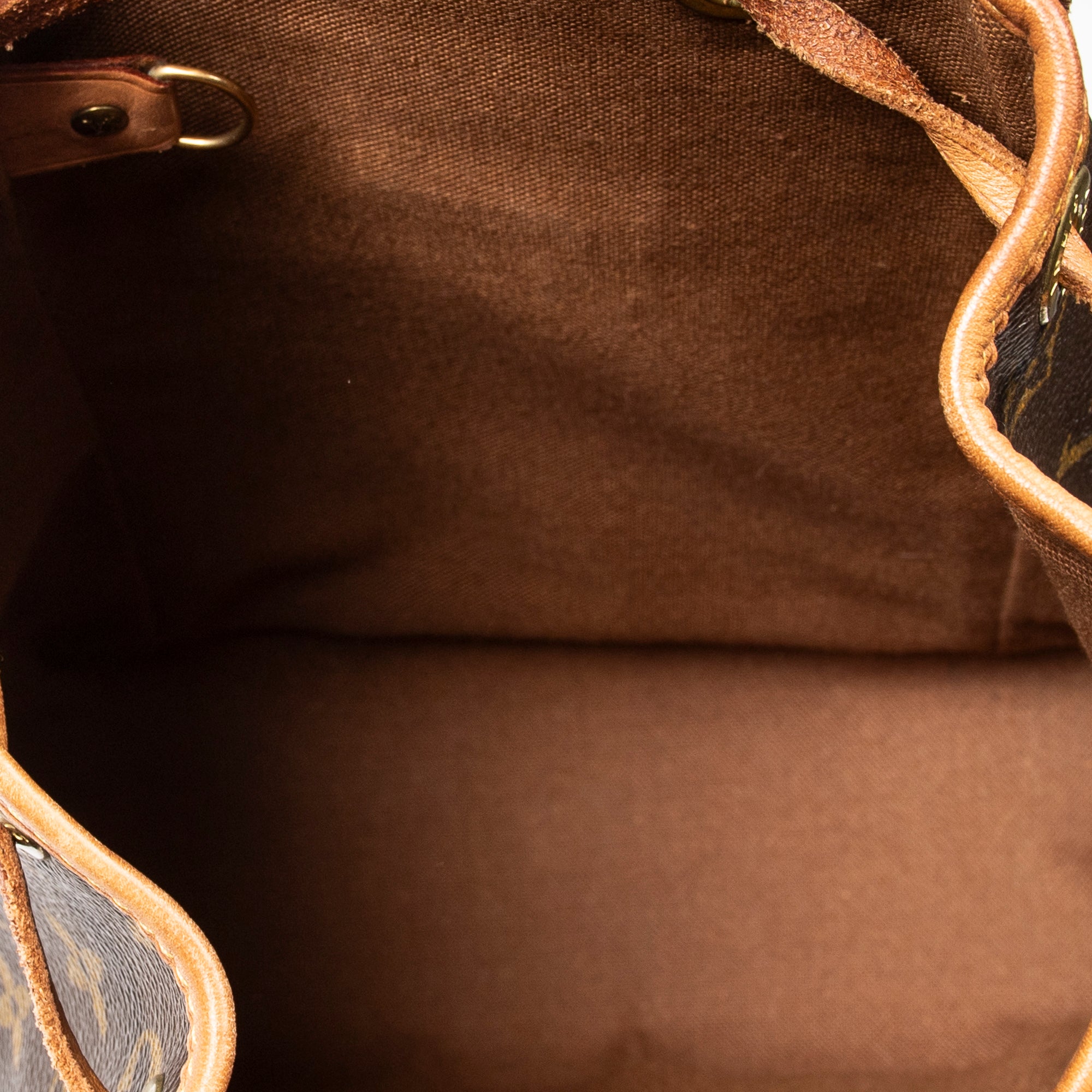 Backpack Montsouris PM Brown Monogram Canvas