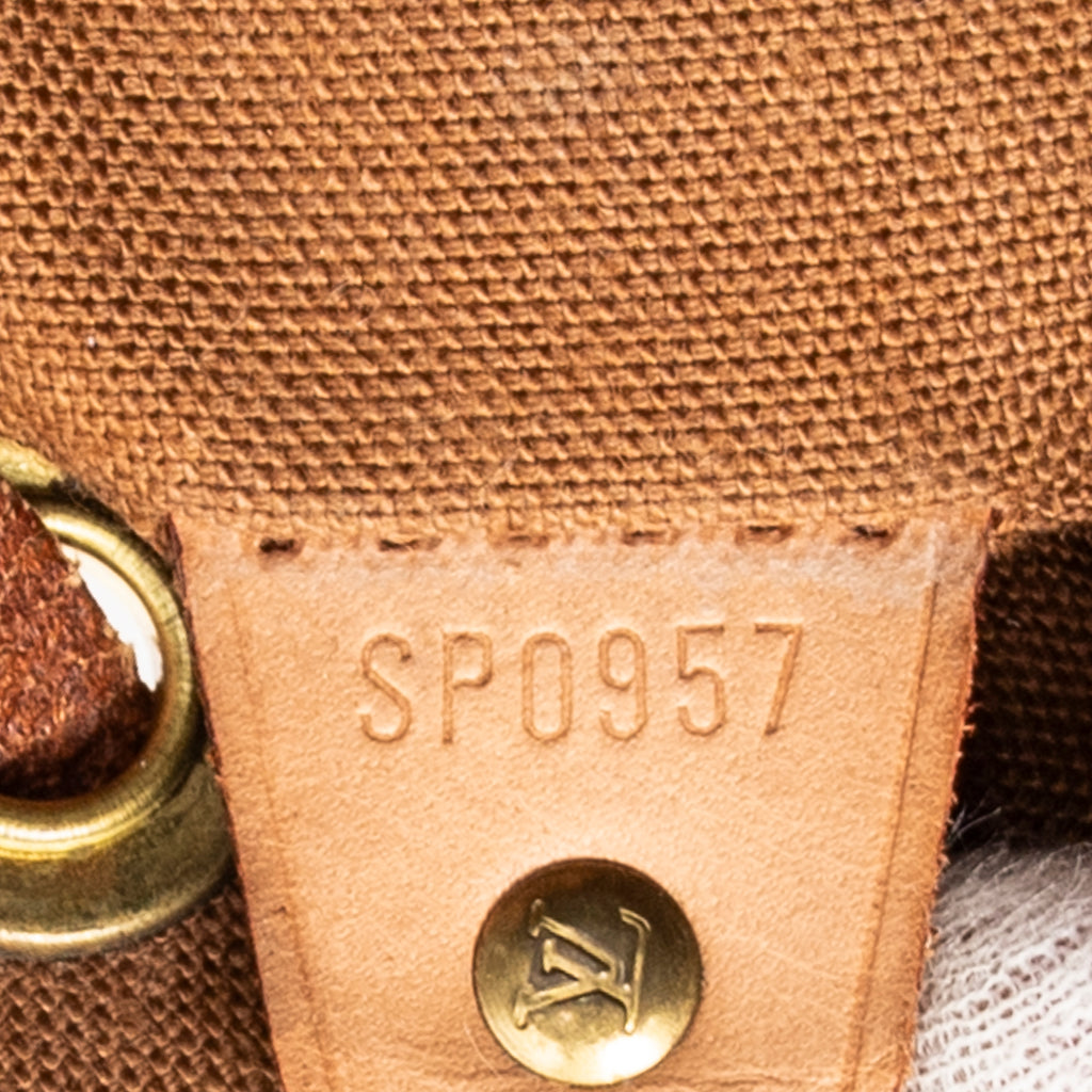 Backpack Montsouris PM Brown Monogram Canvas