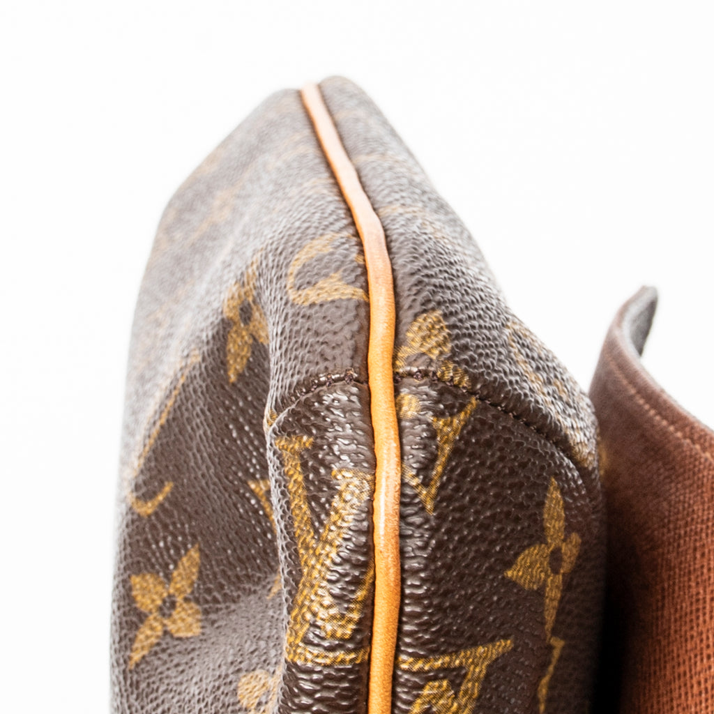 Shoulder Bag Musette Salsa Brown Monogram Canvas