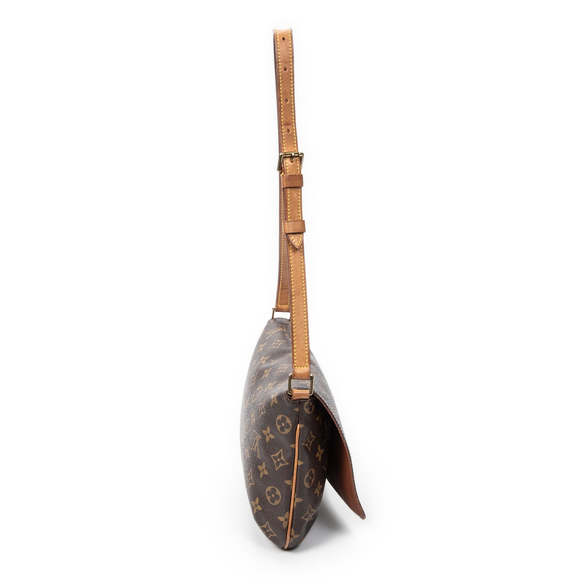 Shoulder Bag Musette Tango Brown Monogram Canvas