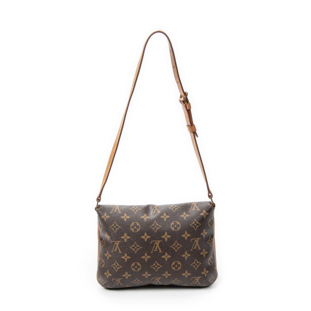 Shoulder Bag Musette Tango Brown Monogram Canvas