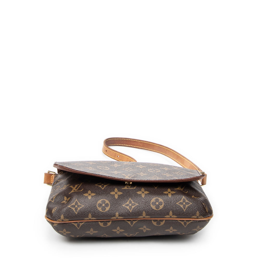 Shoulder Bag Musette Tango Brown Monogram Canvas