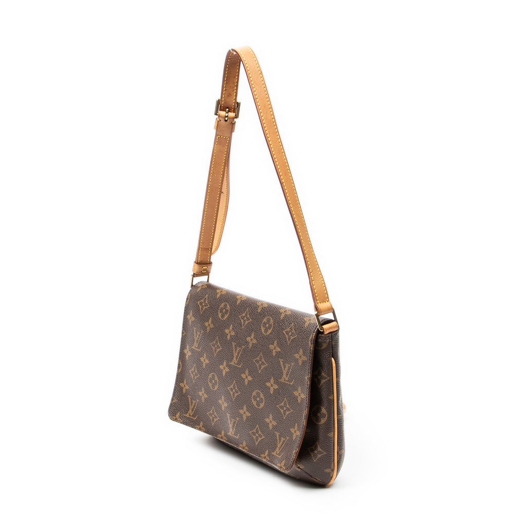 Shoulder Bag Musette Tango Brown Monogram Canvas