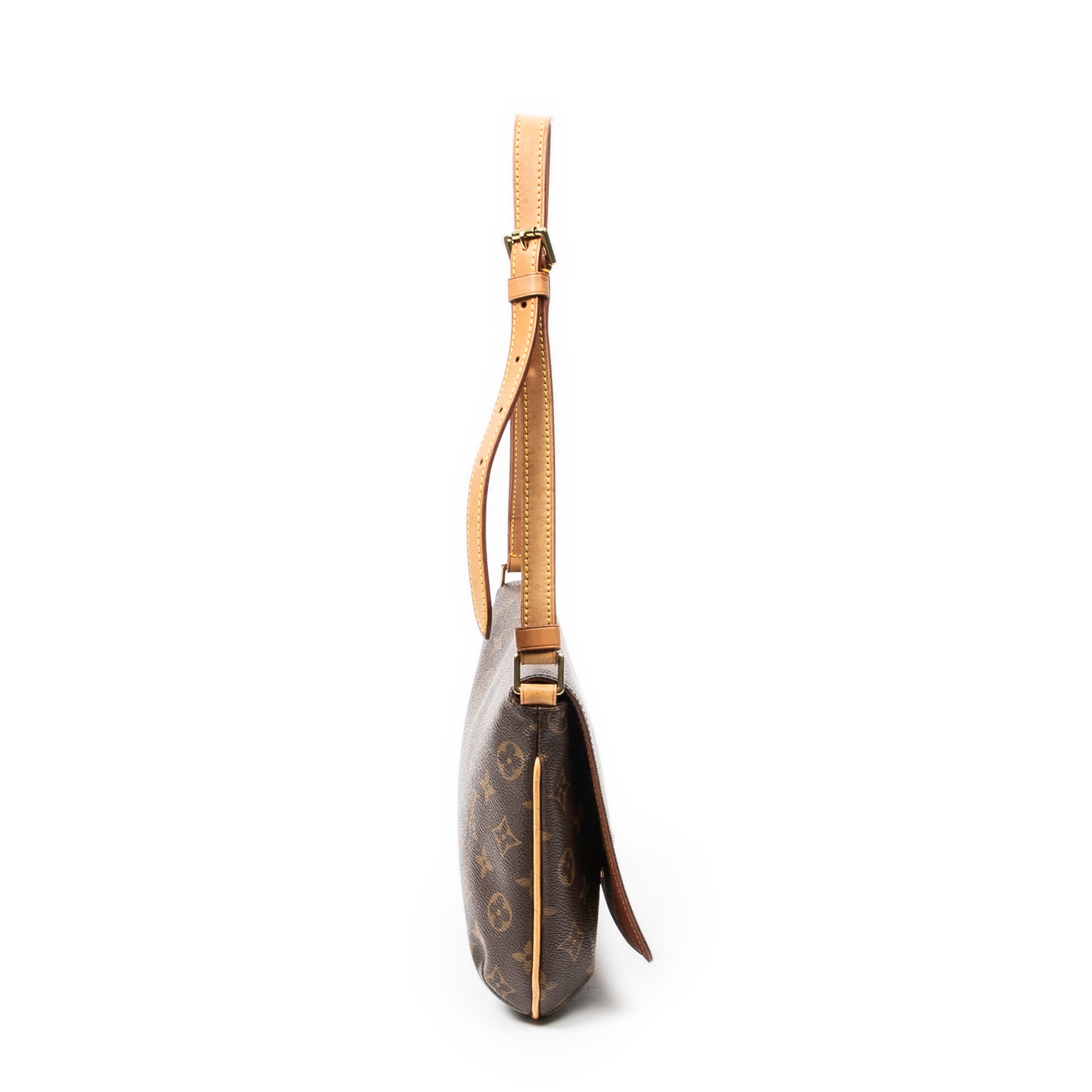 Shoulder Bag Musette Tango Brown Monogram Canvas