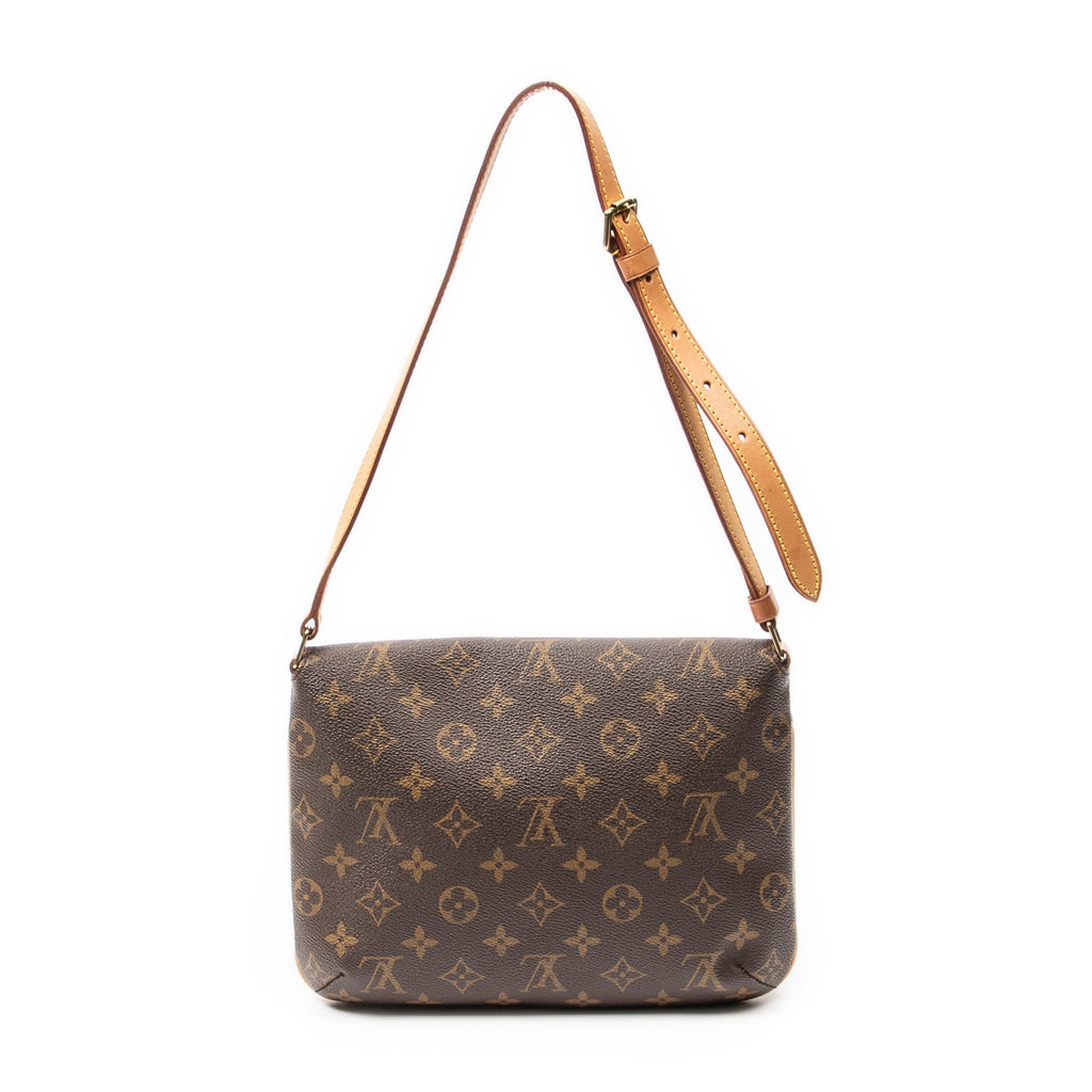 Shoulder Bag Musette Tango Brown Monogram Canvas