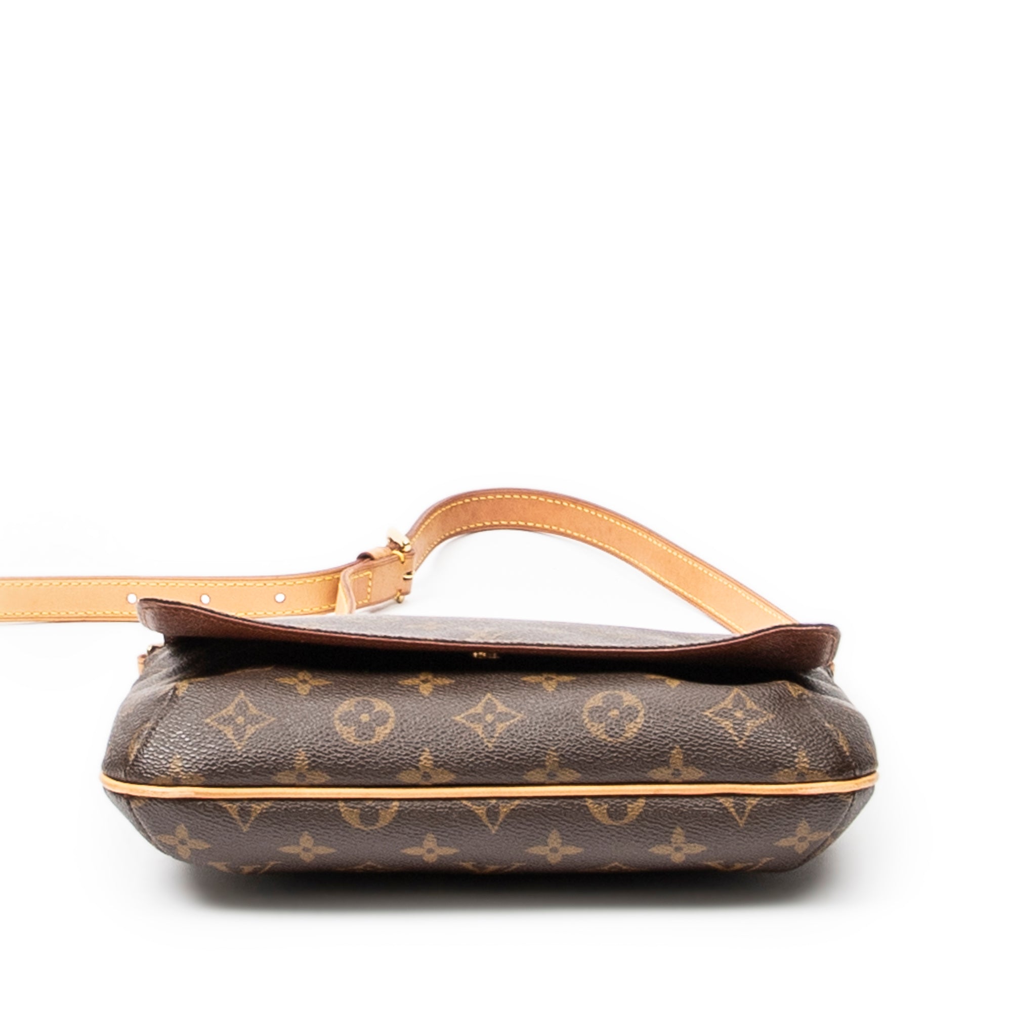 Shoulder Bag Musette Tango Brown Monogram Canvas