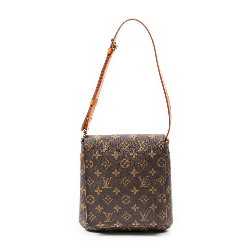 Shoulder Bag Musette Salsa Brown Monogram Canvas