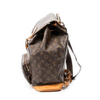 Backpack Montsouris GM Brown Monogram Canvas