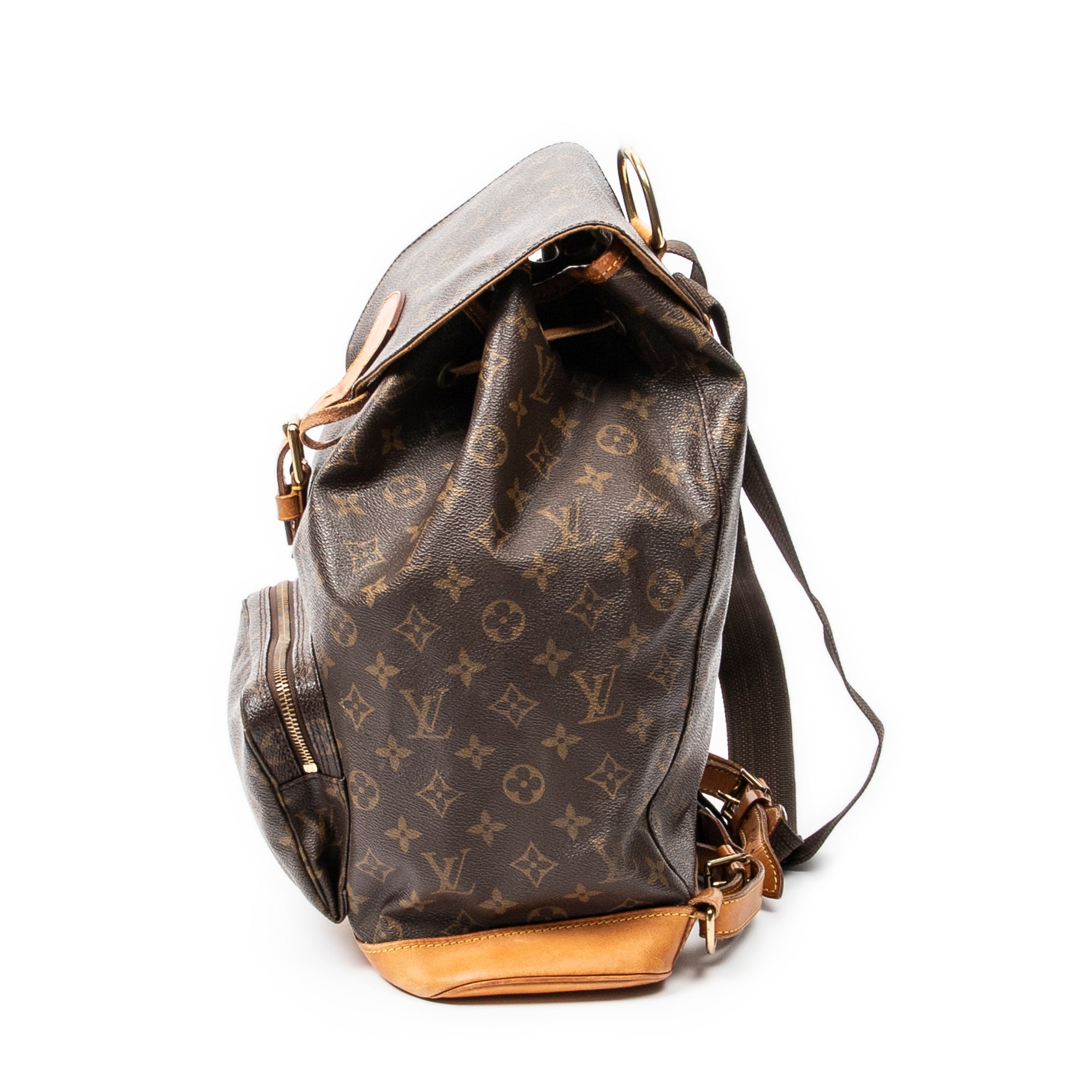 Backpack Montsouris GM Brown Monogram Canvas