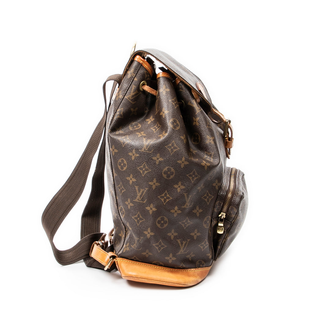 Backpack Montsouris GM Brown Monogram Canvas