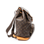 Backpack Montsouris GM Brown Monogram Canvas