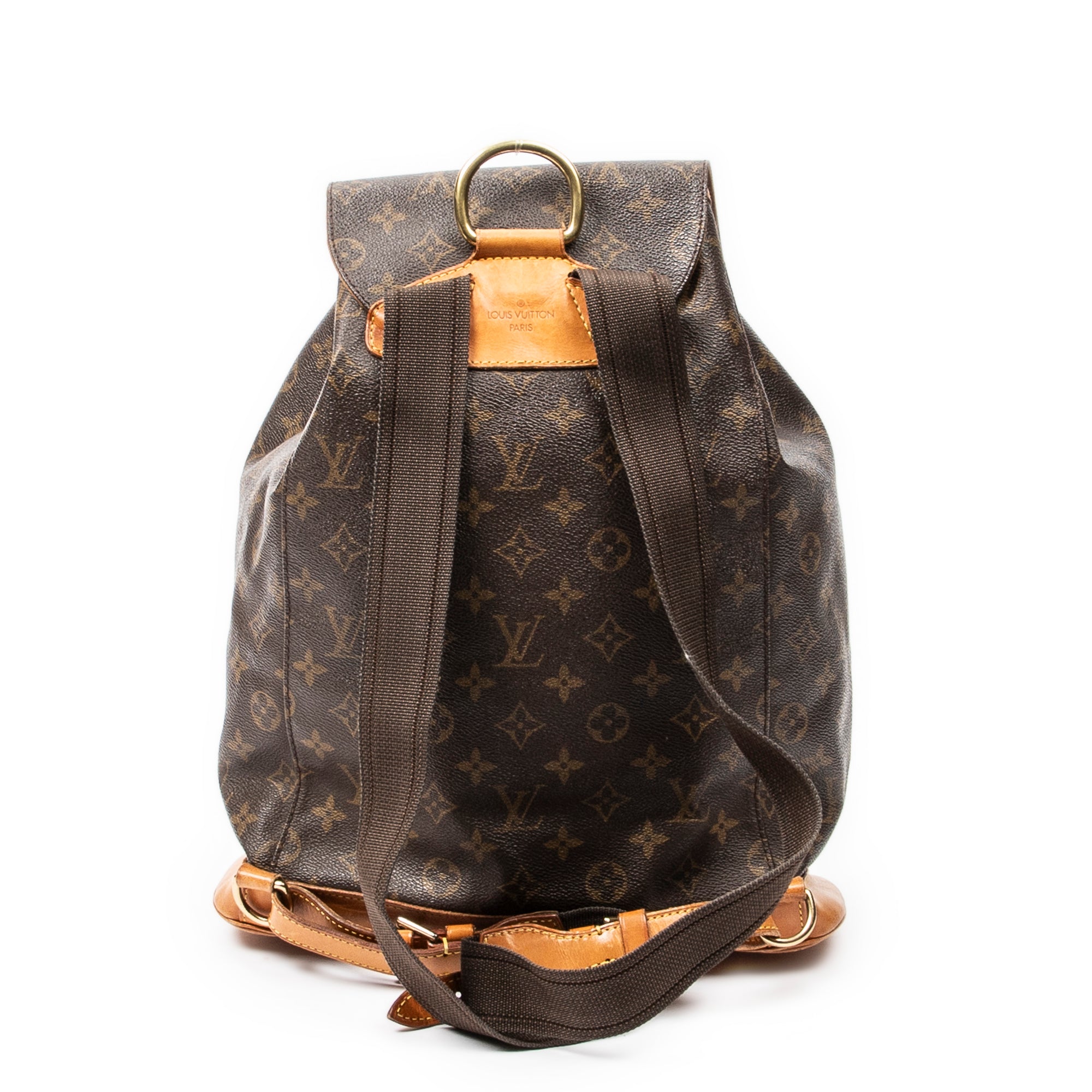 Backpack Montsouris GM Brown Monogram Canvas
