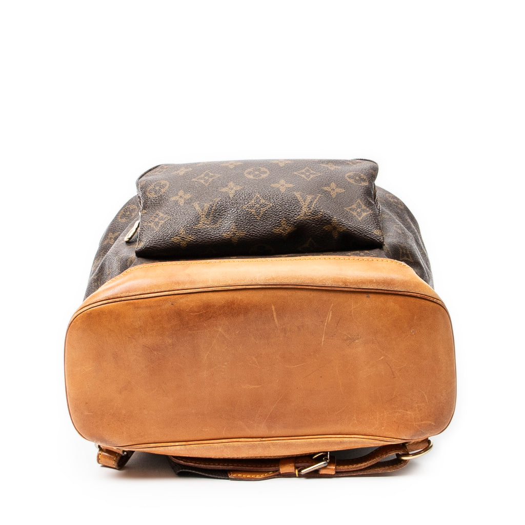 Backpack Montsouris GM Brown Monogram Canvas
