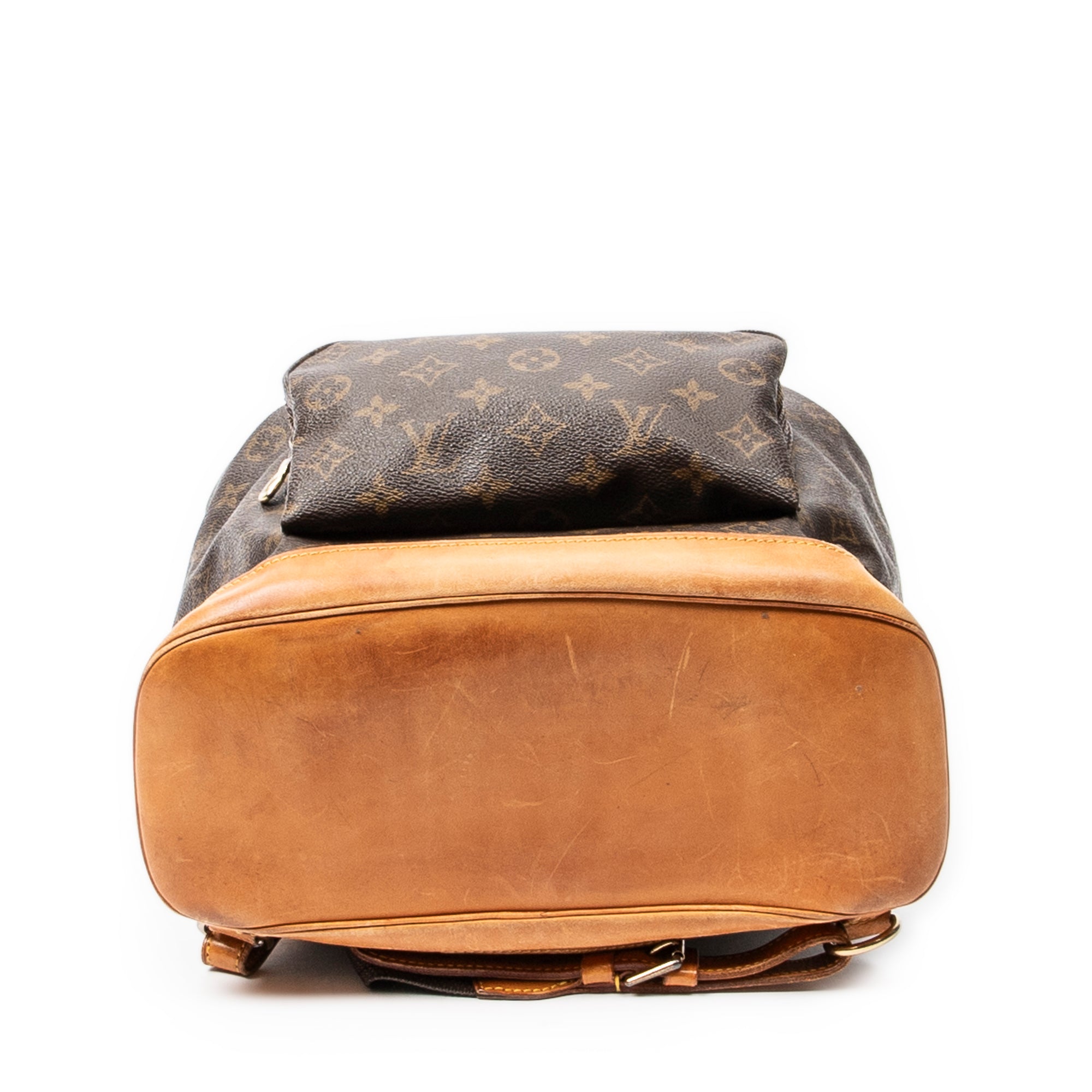 Backpack Montsouris GM Brown Monogram Canvas