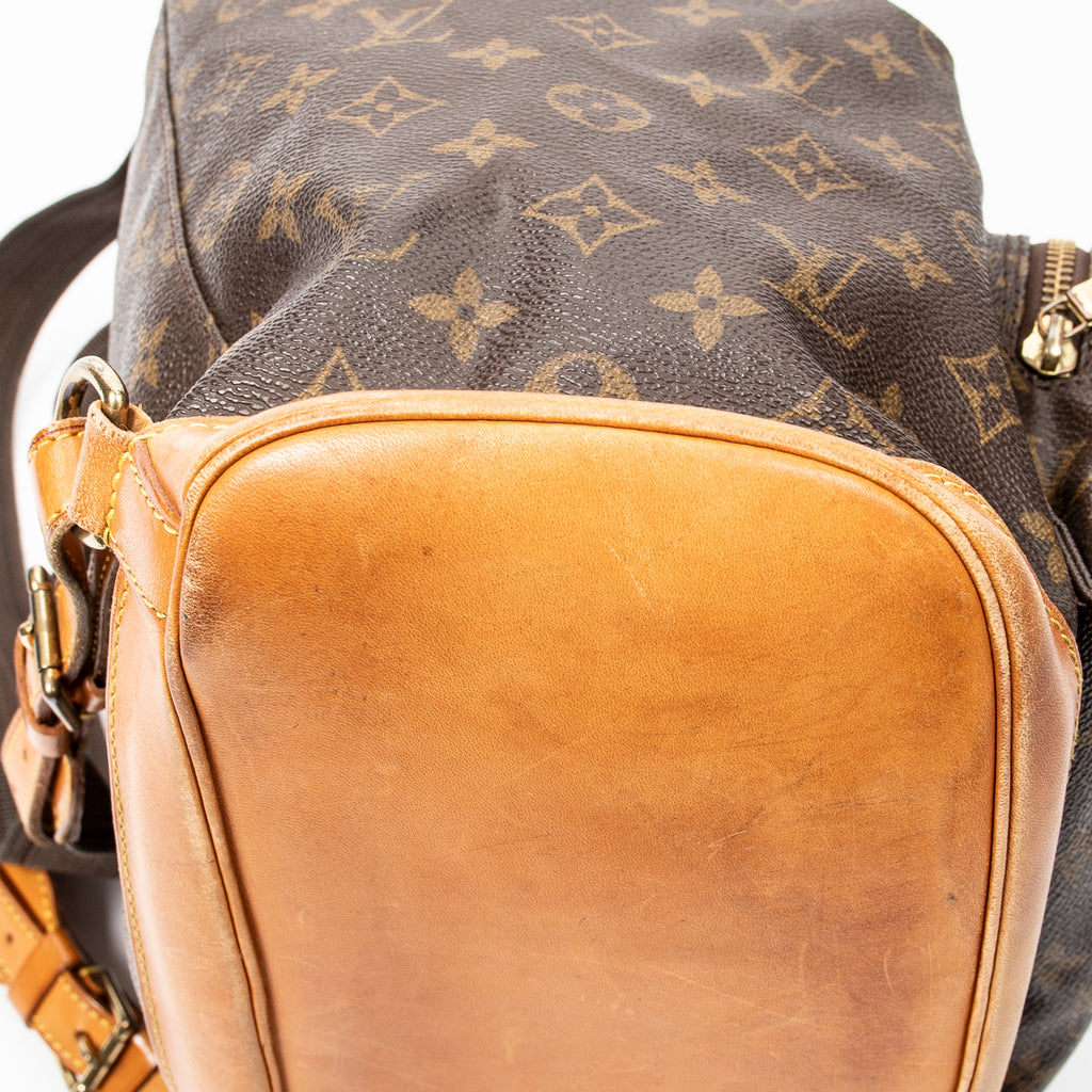 Backpack Montsouris GM Brown Monogram Canvas