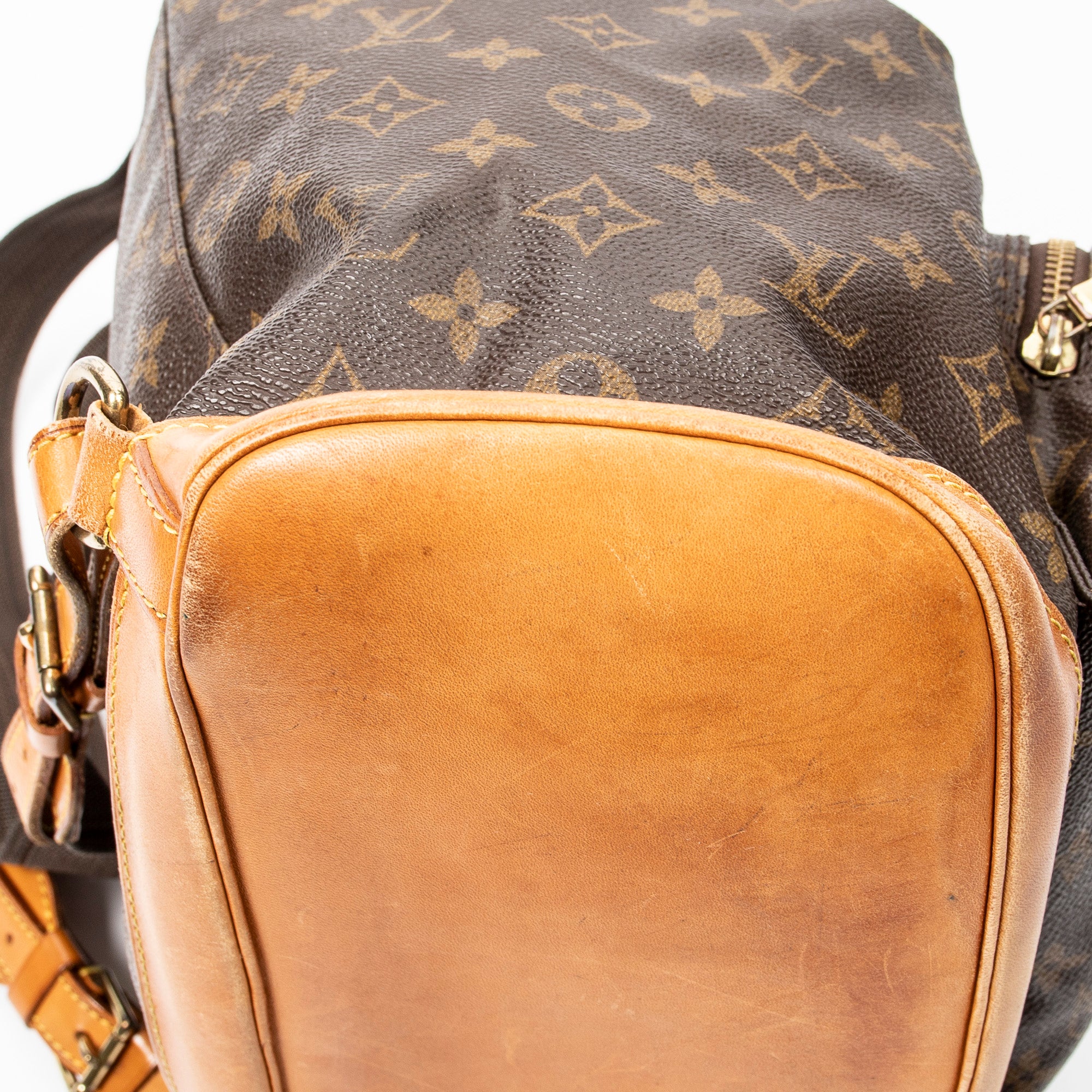 Backpack Montsouris GM Brown Monogram Canvas