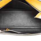 Handbag Small Edge Bag Yellow Pebbled Leather