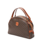 Shoulder Bag Dome Bowler Bag Brown Macadam Coated Canvas