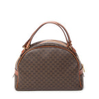 Shoulder Bag Dome Bowler Bag Brown Macadam Coated Canvas