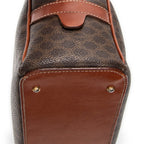 Shoulder Bag Dome Bowler Bag Brown Macadam Coated Canvas