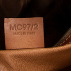 Shoulder Bag Dome Bowler Bag Brown Macadam Coated Canvas