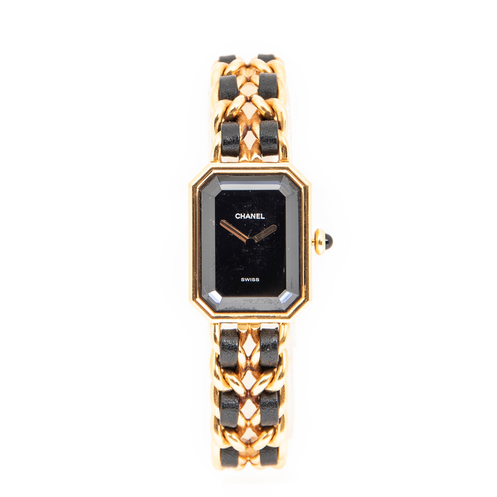 Reloj Première L chapado en oro negro
