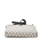 Shoulder Bag Front Slip Pocket Messenger Beige Supreme Coated Canvas