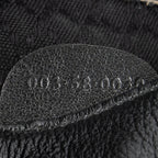 Backpack Mini Bamboo Backpack Black Grained Calfskin Leather
