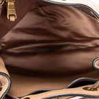 Shoulder Bag Drawstring Bucket Light Pink Pebbled Leather