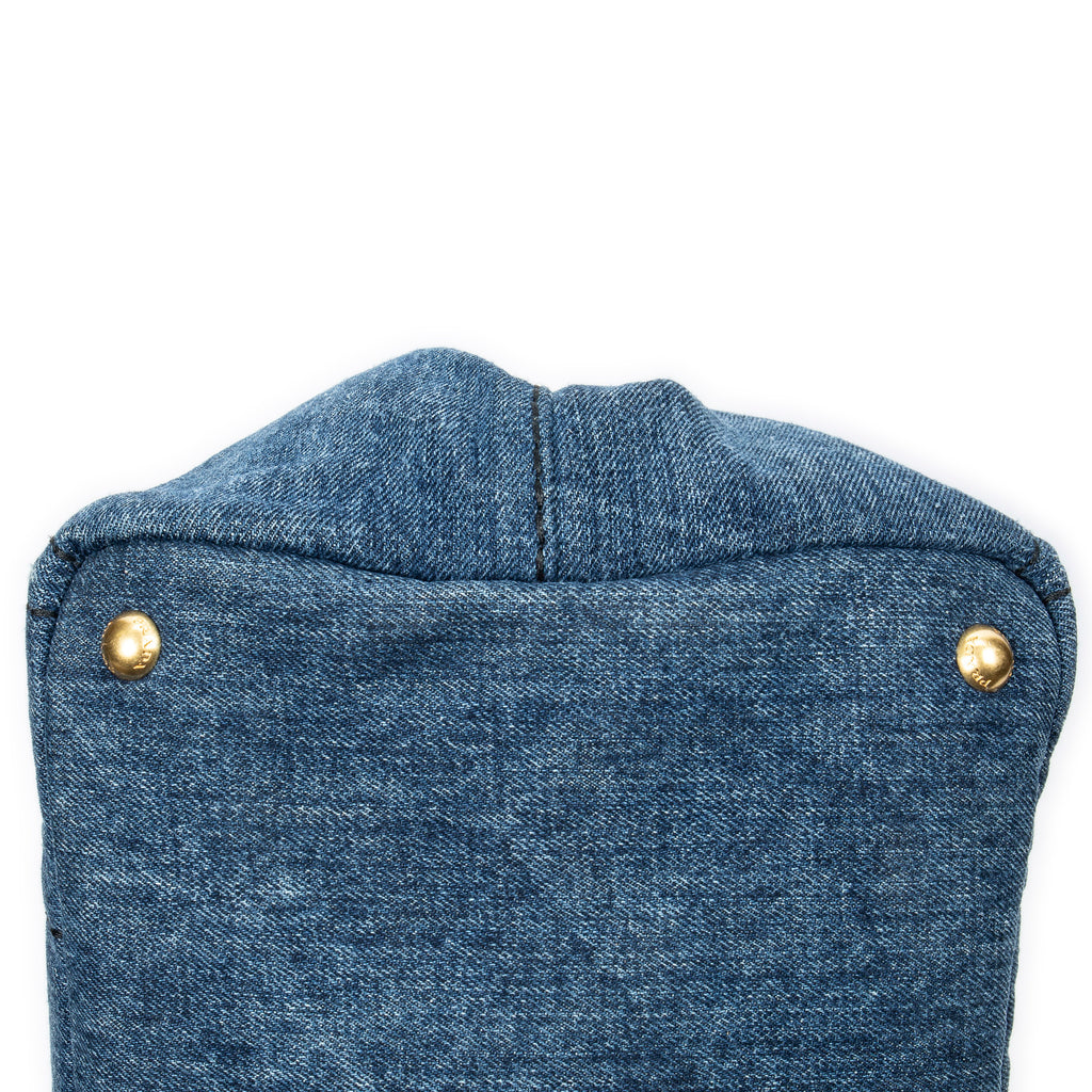 Shoulder Bag Medium Canapa Tote Blue Canapa Denim Canvas