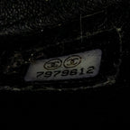 Bolso de hombro Timeless Medallion Tote de cuero caviar acolchado negro