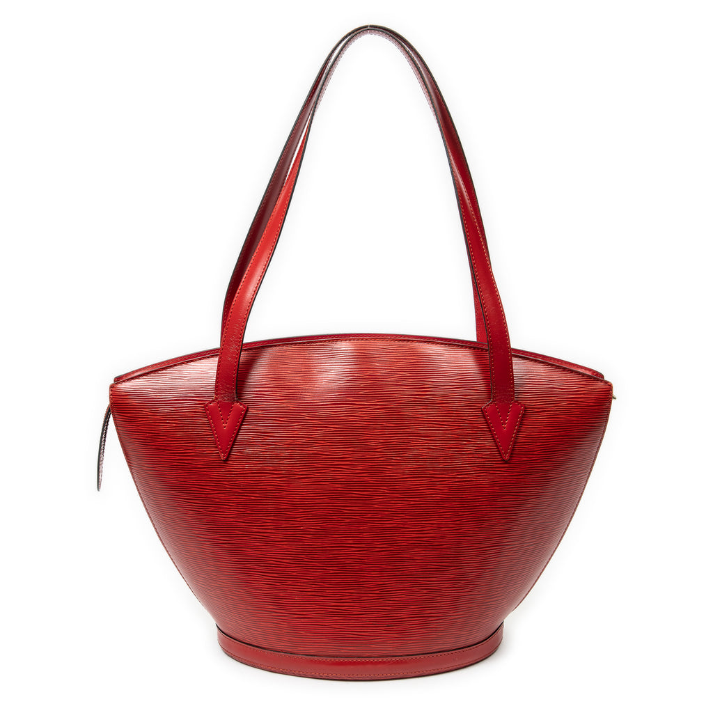 Bolso de Hombro St-Jacques Shopping GM Rojo Epi