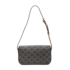 Shoulder Bag Claude Brown Triomphe Coated Canvas