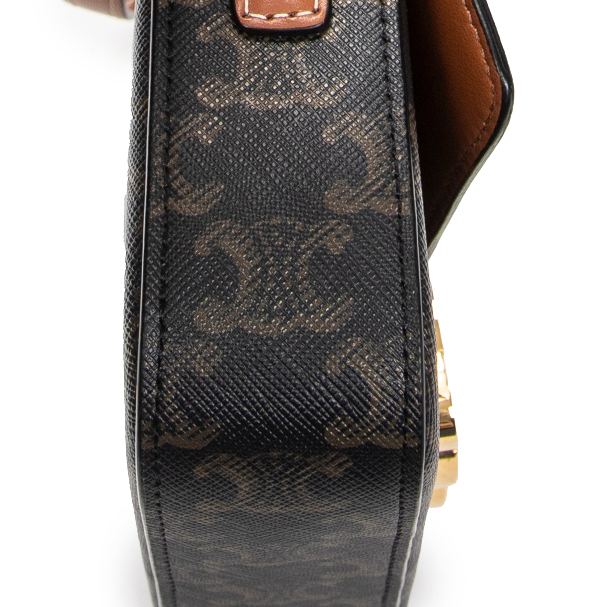 Shoulder Bag Claude Brown Triomphe Coated Canvas
