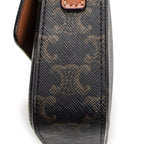 Shoulder Bag Claude Brown Triomphe Coated Canvas