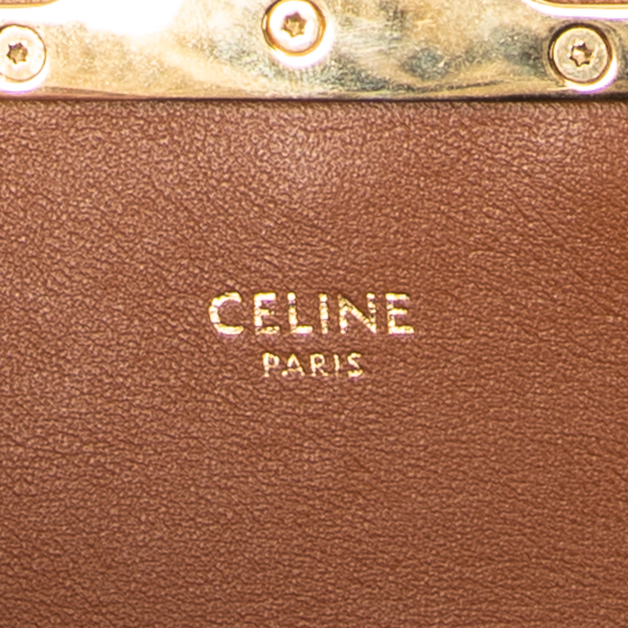 Shoulder Bag Claude Brown Triomphe Coated Canvas