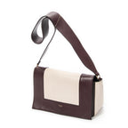 Celine - Sac Bandoulière Cadre Moyen - Prune/Beige