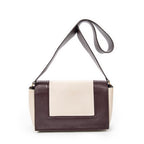 Celine - Sac Bandoulière Cadre Moyen - Prune/Beige